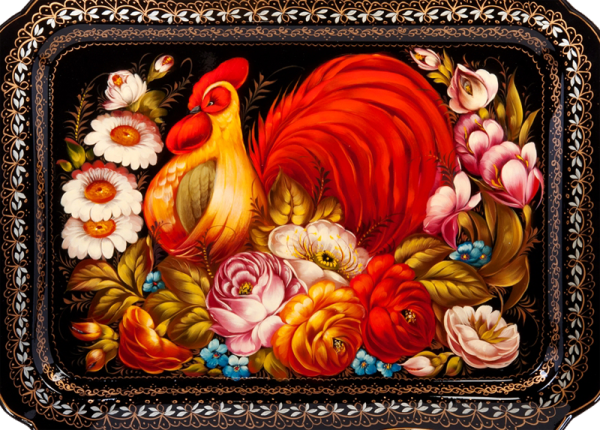 Искусство лаковой миниатюры Жостово