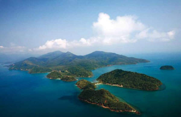 Ко Чанг с высоты птичьего полета