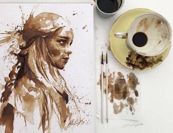 Портрет кофем