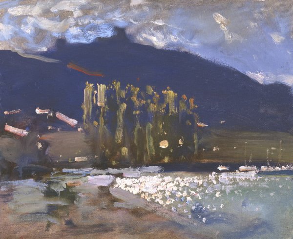 Пейзаж морской Импрессионизм Бато Дугаржапов