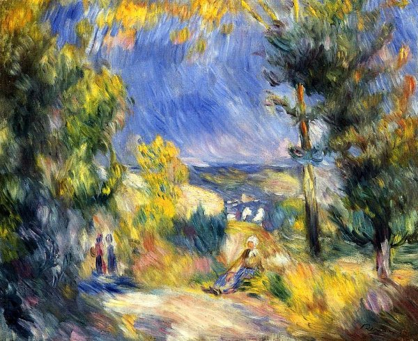Огюст Ренуар пейзажи