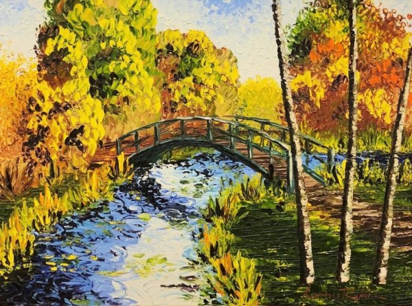 Огюст Ренуар тропинка в высокой траве