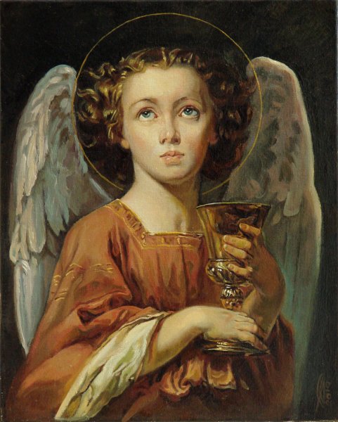 Ангелы на картинах великих художников