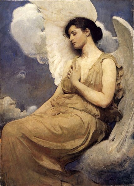 Abbott Handerson Thayer, ангелы. Эббот Хендерсон тайер (1849 - 1921 )