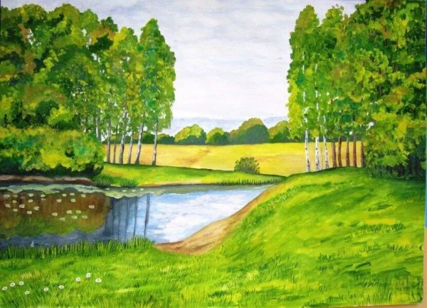 Пейзаж малой Родины