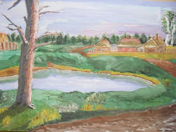 Рисунок моя Родина