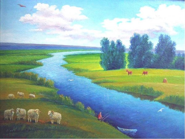 Природа родного края рисунки