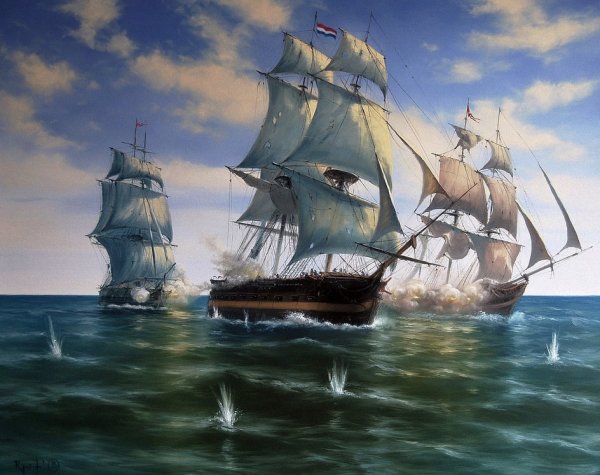 Художник маринист Александр Милюков