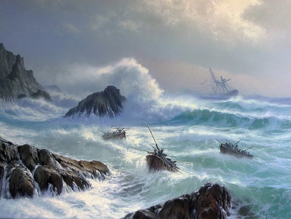 Маринист Айвазовский картины