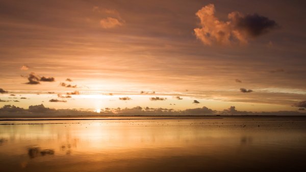 Бежевый закат