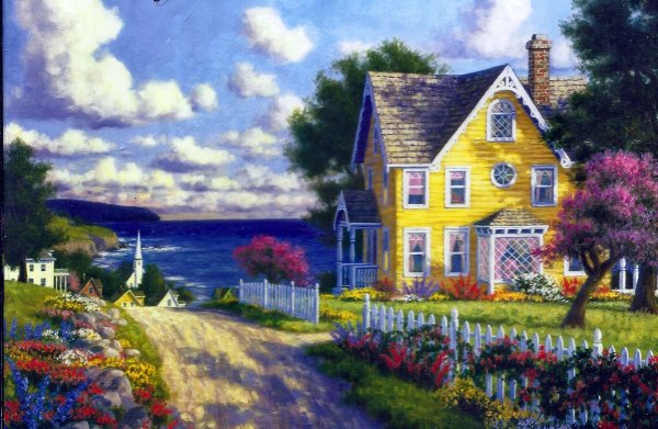 Художник Randy van Beek дом