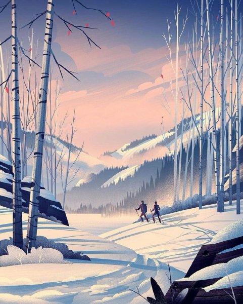 Винтер Сноу арт