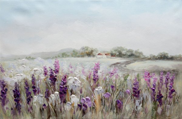 Лаванда мастихином