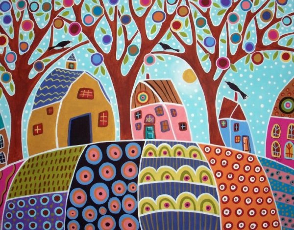 Карла Жерар наивная живопись