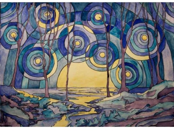 Декоративный пейзаж