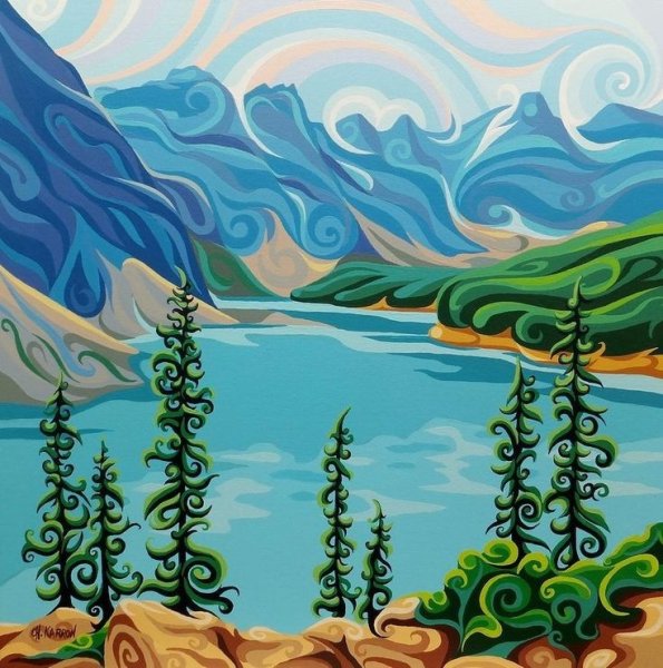 Декоративный пейзаж