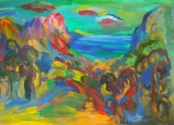 Техники живописи темпера