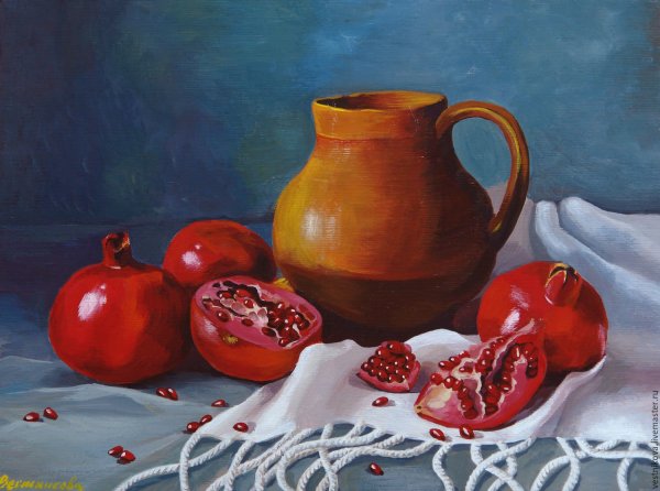 Живопись темперой натюрморт