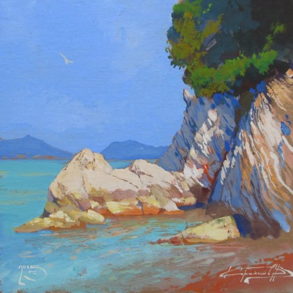 Денис Коробков художник темпера