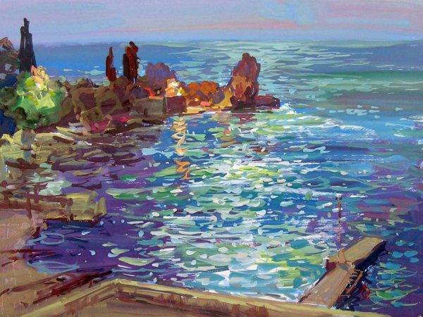 Художник Ольхов Владимир Николаевич Севастополь