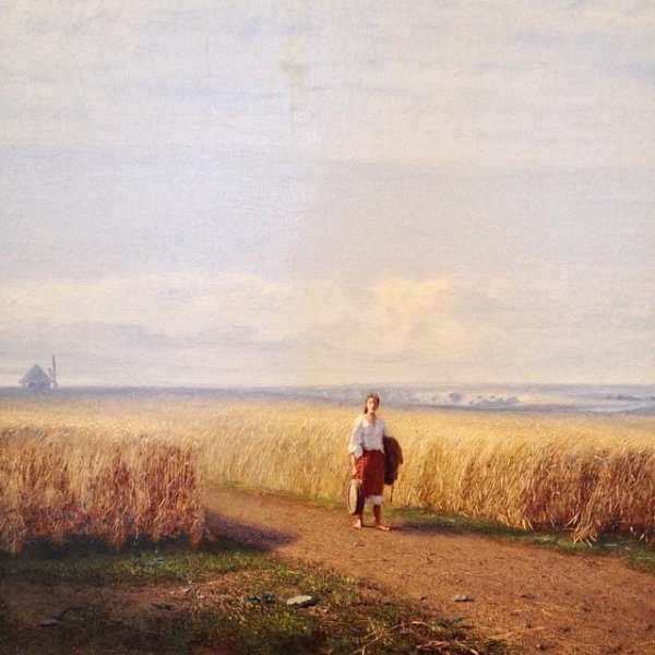 Архип Иванович Куинджи. «Степь. Нива». 1875.