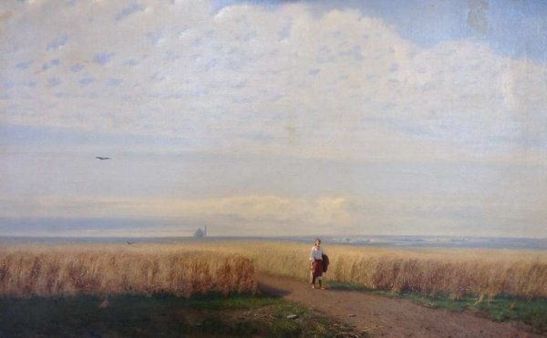 Архип Иванович Куинджи пейзаж. Степь