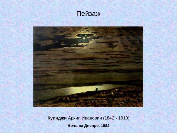 Куинджи пейзаж степь