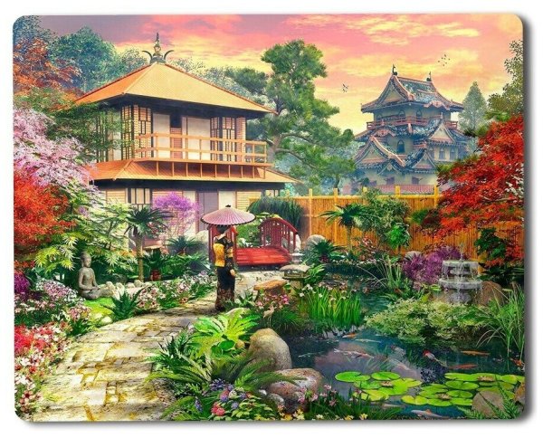 Пазлы японский сад