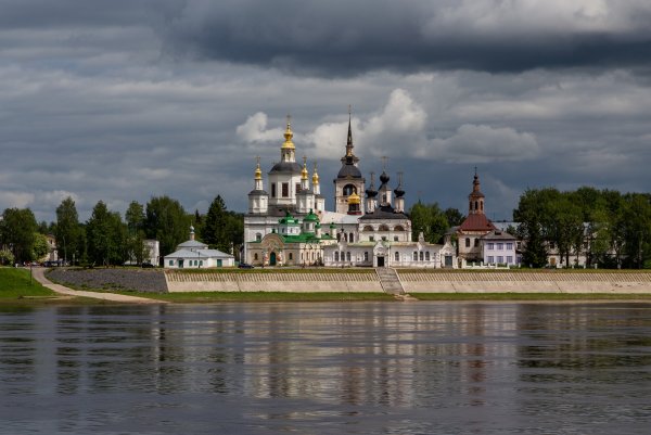 Великий Устюг набережная города