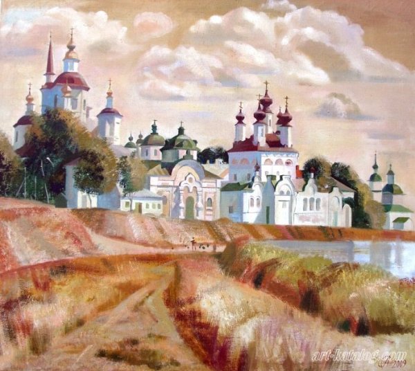 Великий Устюг Вологодской области зимой