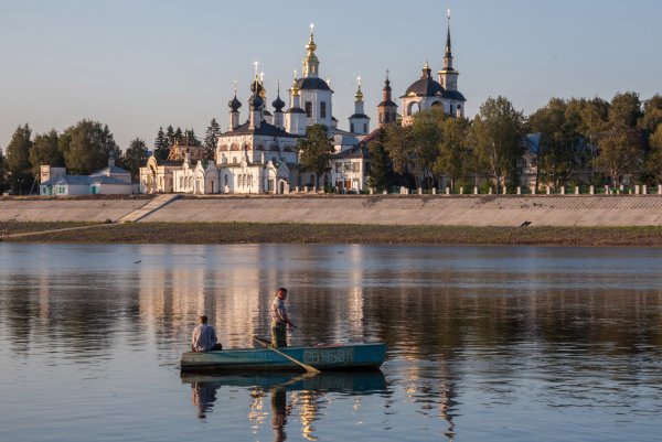 Река Юг Великий Устюг