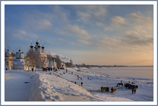 Набережная Великий Устюг картины художников