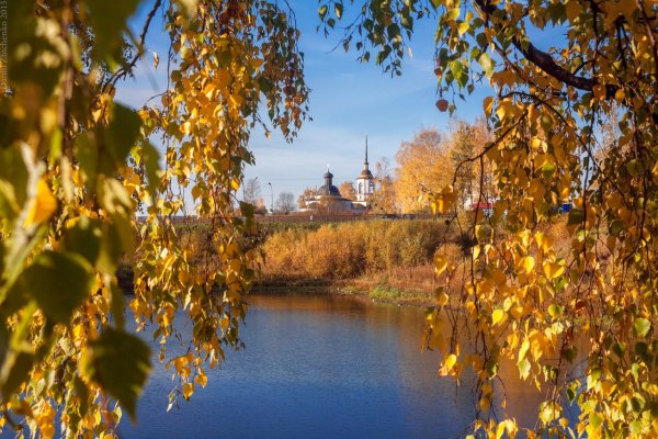 Зимняя набережная Великий Устюг