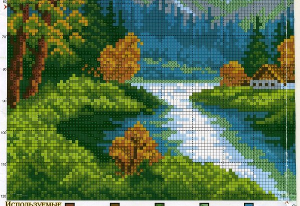 Рисунки по клеточкам