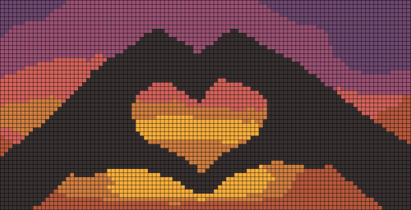 Картины из пикселей