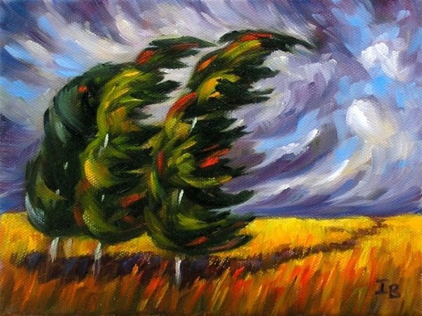 Рисуем ветер