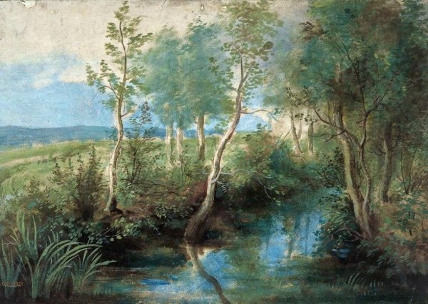 Тернер Уильям Джозеф картина замок