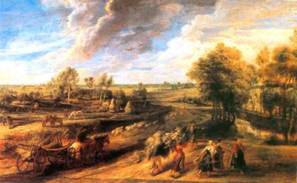 Питер Пауль Рубенс возчики камней