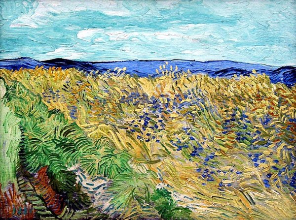 «Красные виноградники в Арле» (1888