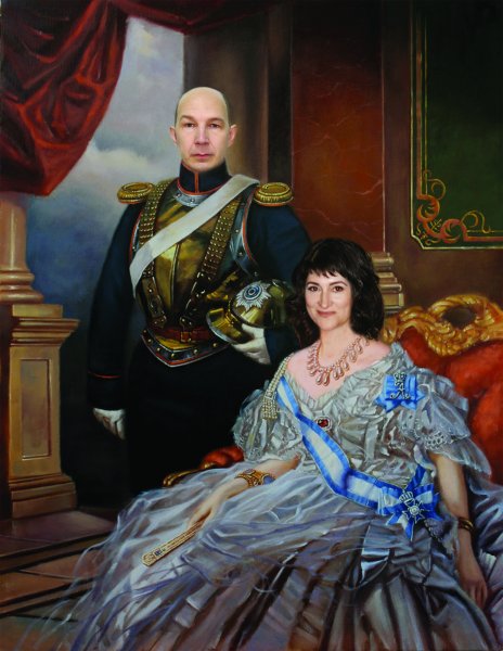 Петр первый парадный портрет