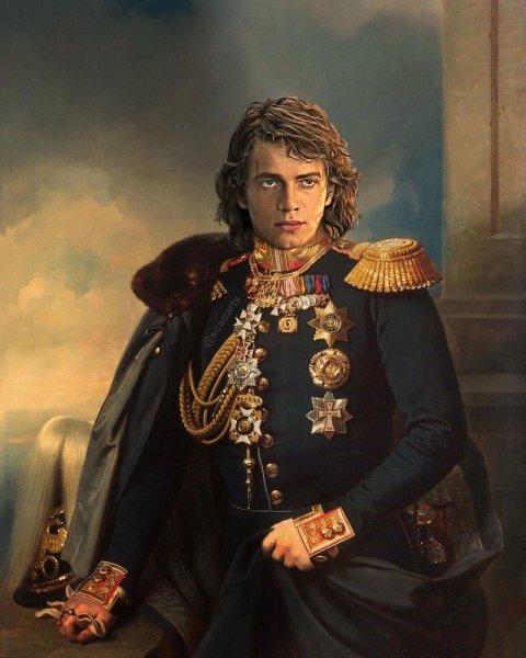 Примеры парадного портрета