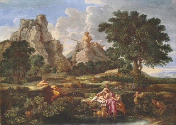 Никола Пуссен пейзаж