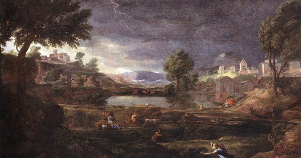 Никола Пуссен четыре времени года