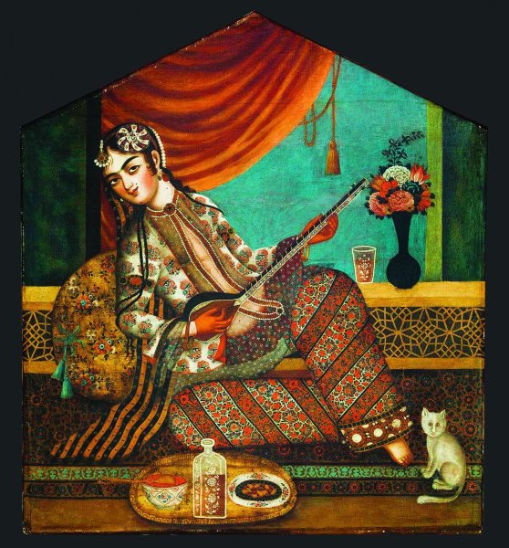 Каджарское искусство живописи Ирана