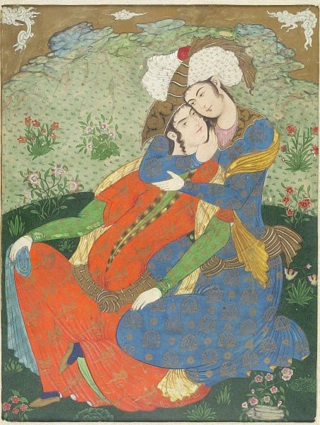 Персидская миниатюра Тебризе