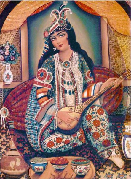 Персидская живопись каджарский период