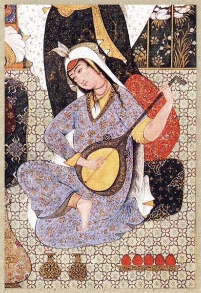 Иранская живопись миниатюра средневековья