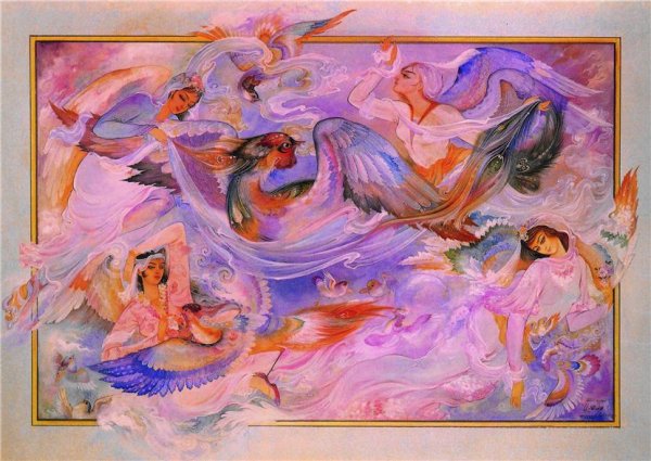 Персидская живопись масло