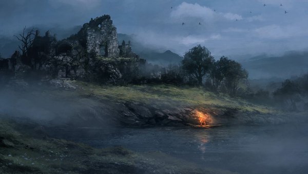 Эпические пейзажи фэнтези