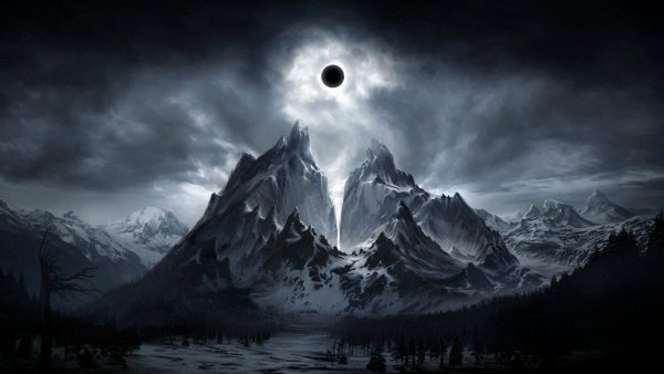 Деревня на болоте ДНД арт